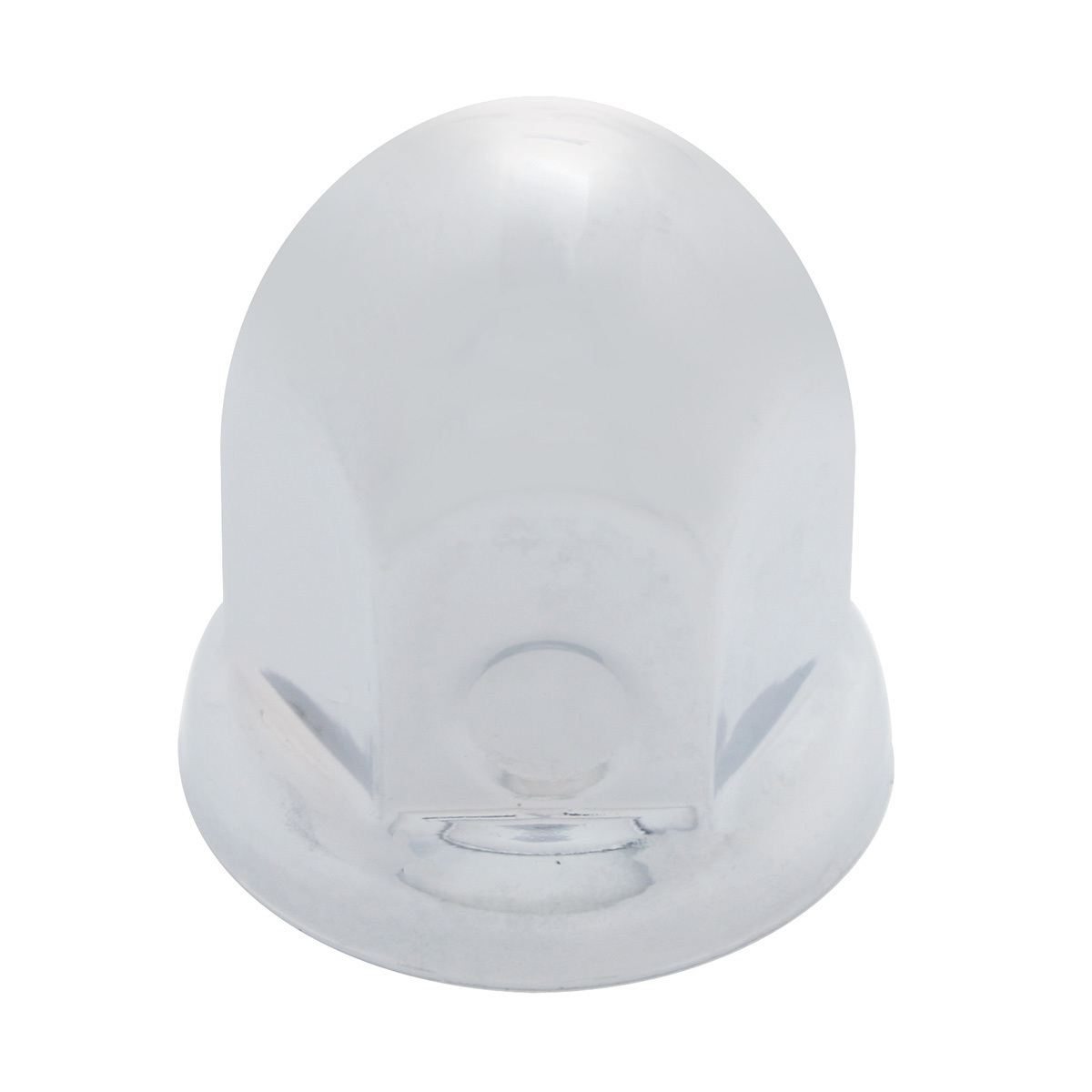 UNITED PACIFIC - 10002C 1-1/2" X 2" Chrome Steel Standard Nut Cover With Flange (Pack 10)