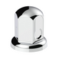 UP - 10002C: 1-1/2" X 2" Chrome Steel Standard Nut Cover With Flange (Pack 10)