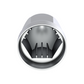 UP - 10049: 33mm X 2-3/4" Chrome Plastic Bullet Nut Cover With Flange - Push-On