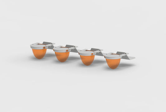 SP-173291: Downward Facing Under Frame Light Watermelon Bracket (Set of 2)