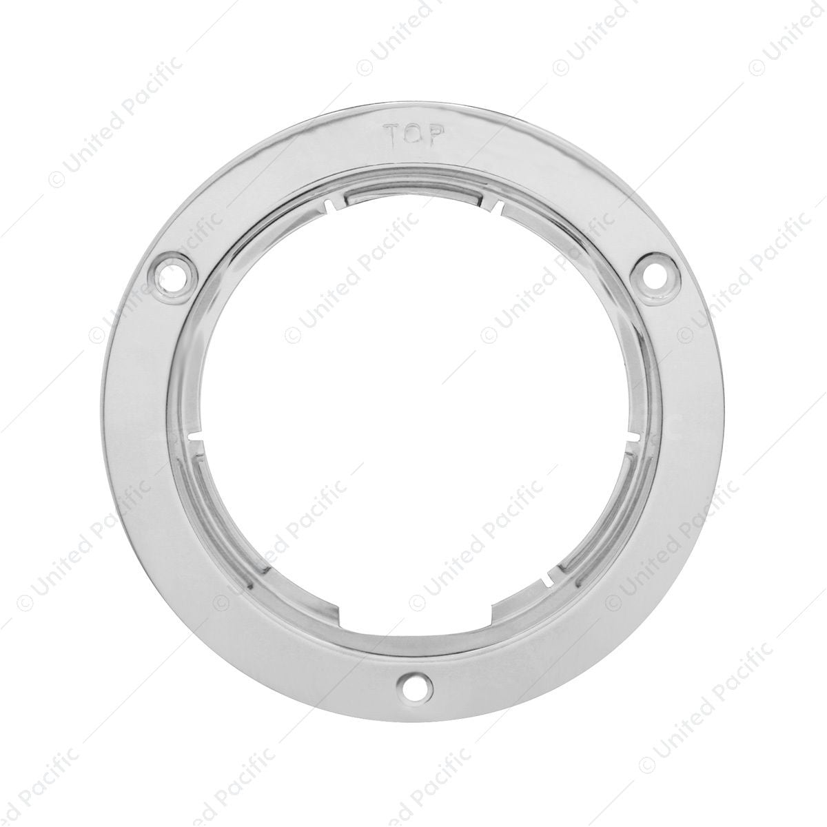 UP - 20549: SS 4" Mounting Bezel for  4" Round Light (Card)