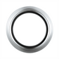 UP - 20576: Small Chrome Gauge Bezel For 2006+ Peterbilt - No Visor
