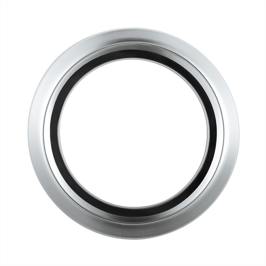 UP - 20576: Small Chrome Gauge Bezel For 2006+ Peterbilt - No Visor