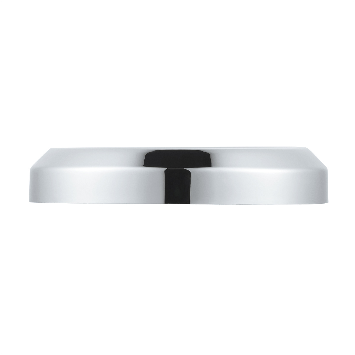 UP - 20576: Small Chrome Gauge Bezel For 2006+ Peterbilt - No Visor