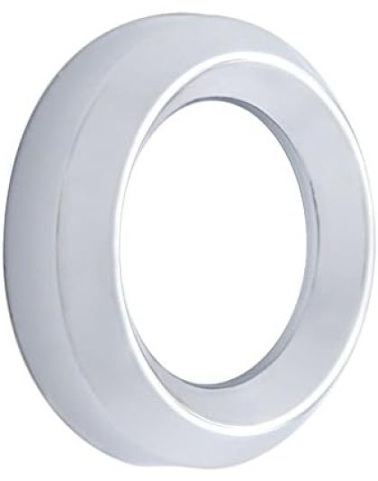 UNITED PACIFIC - 20576 - Small Chrome Gauge Bezel For 2006+ Peterbilt - No Visor