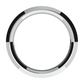 UP - 20587: Speed/Tachometer Gauge Bezel For 2006+ Peterbilt - NO VISOR