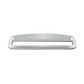 UP - 20595: Chrome Bezel With Visor For 4-3/8" X 7/8" Kenworth Glove Box Emblem