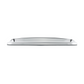 UP - 20595: Chrome Bezel With Visor For 4-3/8" X 7/8" Kenworth Glove Box Emblem