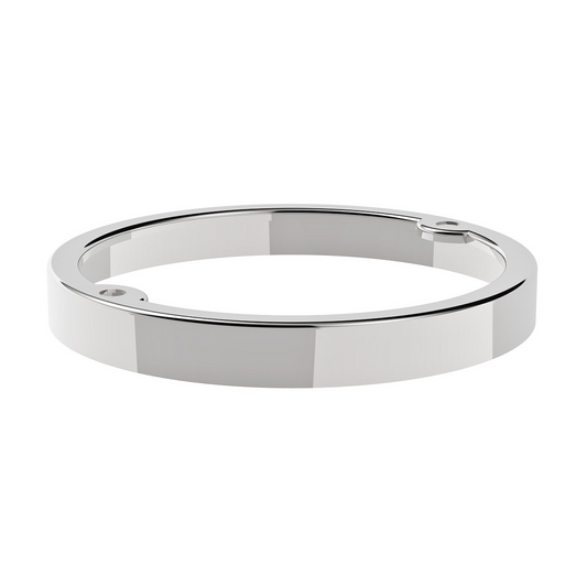 UP - 30317: Stainless Steel Low Profile Cab Light Bezel