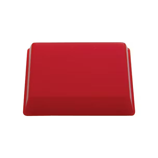 UNITED PACIFIC - 30832 : 3" x 3" Square Dome Light Lens - Red
