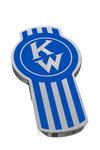 CK-EMKWO-678 : Kenworth Old Style Emblem Chrome / Blue