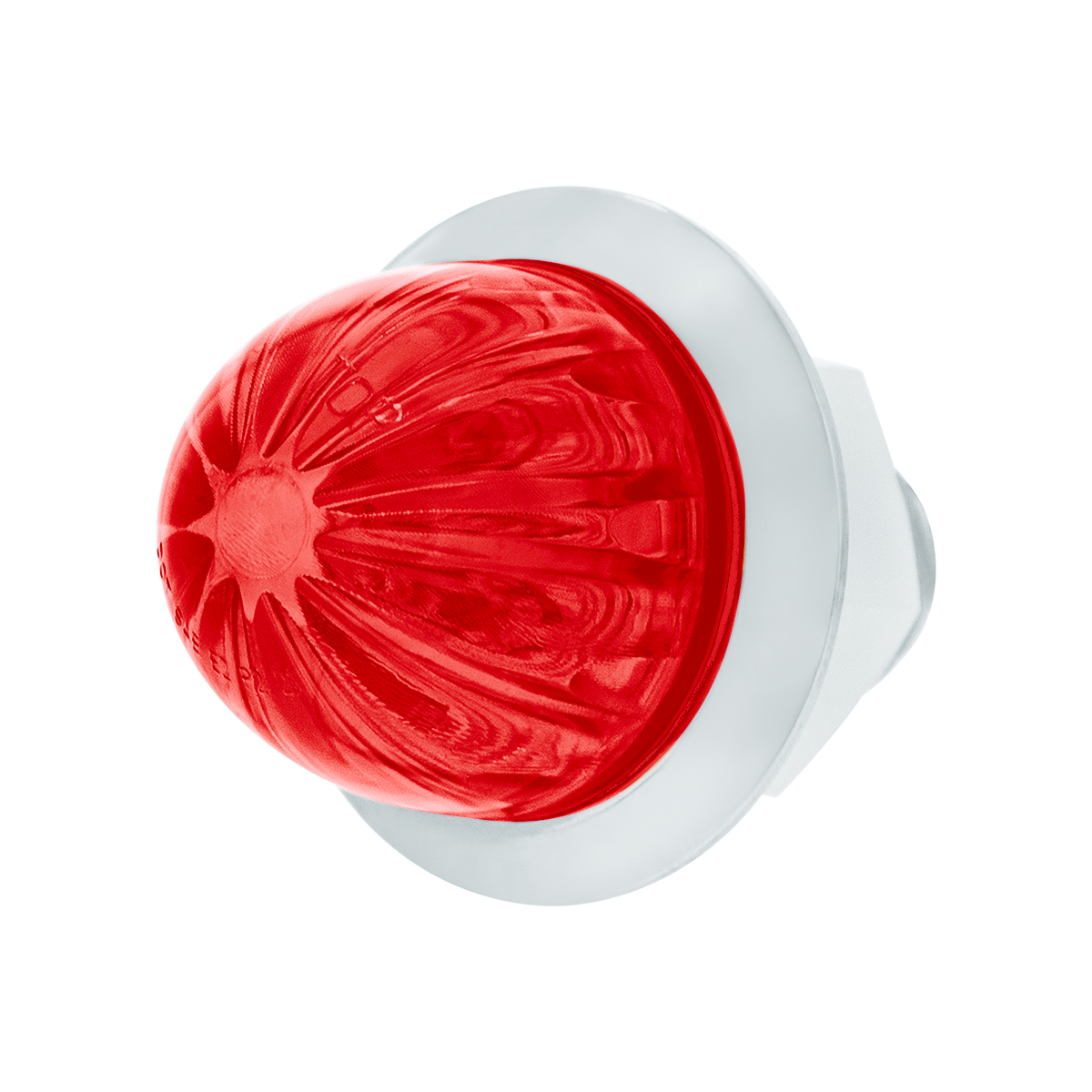 UP - 39228: Red LED/Red Lens 2 LED Dual Function 1-1/8" Watermelon Light (Clearance/Marker)