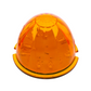 UP - 39731B: 17 LED Dual Function Watermelon Cab Light - Amber LED/Amber Lens