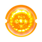 UP - 39731B: 17 LED Dual Function Watermelon Cab Light - Amber LED/Amber Lens