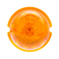UP - 39731B: 17 LED Dual Function Watermelon Cab Light - Amber LED/Amber Lens