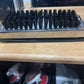 UNITED PACIFIC - 90050 : STAINLESS SHOE/BOOT SCRAPER WITH NYLON BRUSH - BLACK BRUSH