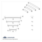 UP - 41085: Kenworth Dash Panel Visor (Card of 4)