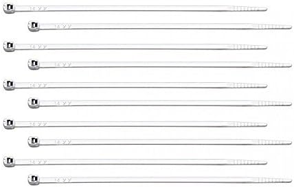 UNITED PACIFIC - 90308 : Chrome 6" Cable Ties (10 pack)
