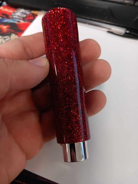 OSS-CPR Red Glitter Cat Paw Shifter Knob