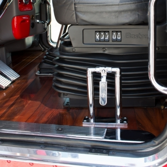 UNITED PACIFIC - 46111 : 9" Chrome Air Horn Valve Lever With Stand Set