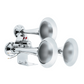 UP - 46151: 3 Trumpets "Competition Series" Chrome Train Horn