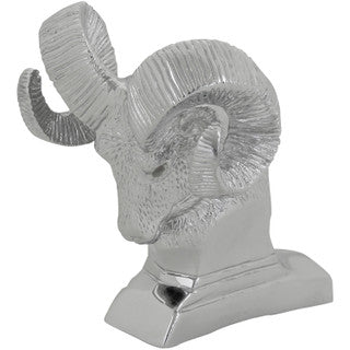 Grand General - 48052 : Chrome Ram's Head Hood Ornament