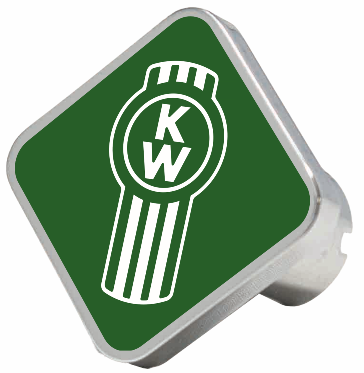 CK-KW-S-775: New Style Sqaure Green Kenworth Knob