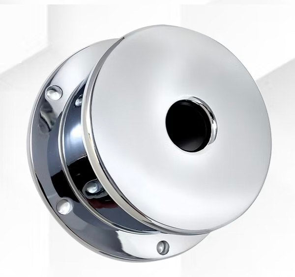 LT - CFOC-7S : 5-1/2" Front Oil Steer Hub Cap Cover with Smooth Top (Set of 2)