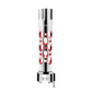 UNITED PACIFIC - 70725 : Austin Style Gun Cylinder Gearshift Knob With LED 13/15/18 Speed Adapter - Chrome/Red LED