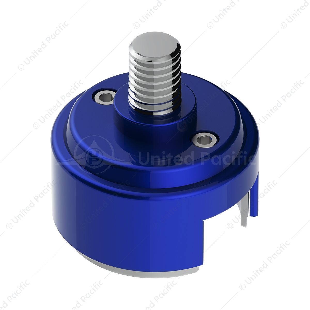 UP - 70881b: 1/2"-13 Thread-On Shift Knob Mounting Adapter For Eaton Fuller Style 13/15/18 Shifter - Indigo Blue