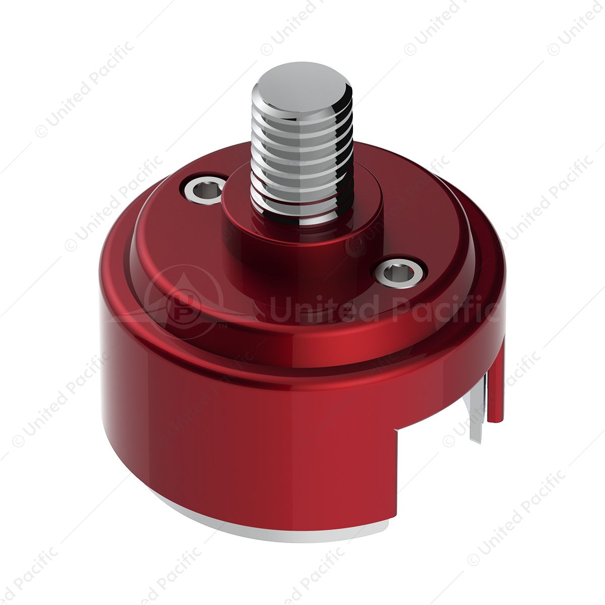 UP - 70883b: 1/2"-13 Thread-On Shift Knob Mounting Adapter For Eaton Fuller Style 13/15/18 Shifter - Candy Red