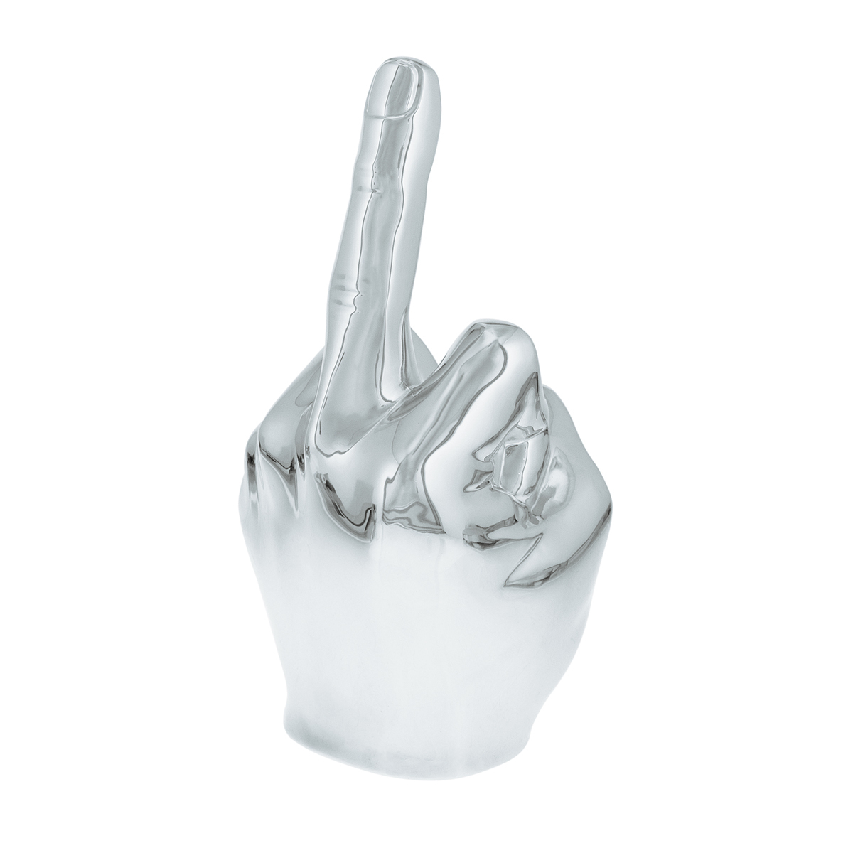 UNITED PACIFIC - 72054 : Finger Hood Ornament-Chrome