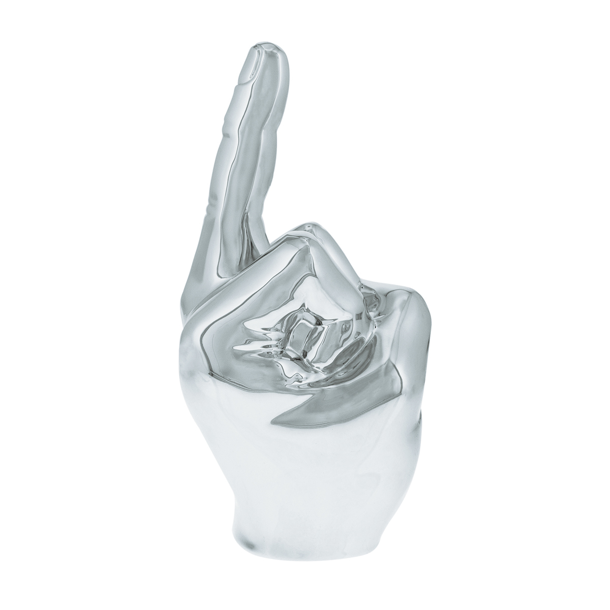 UNITED PACIFIC - 72054 : Finger Hood Ornament-Chrome