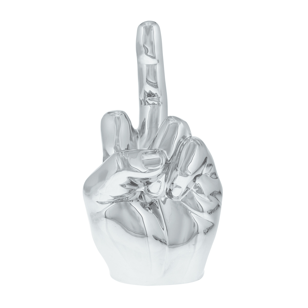UNITED PACIFIC - 72054 : Finger Hood Ornament-Chrome