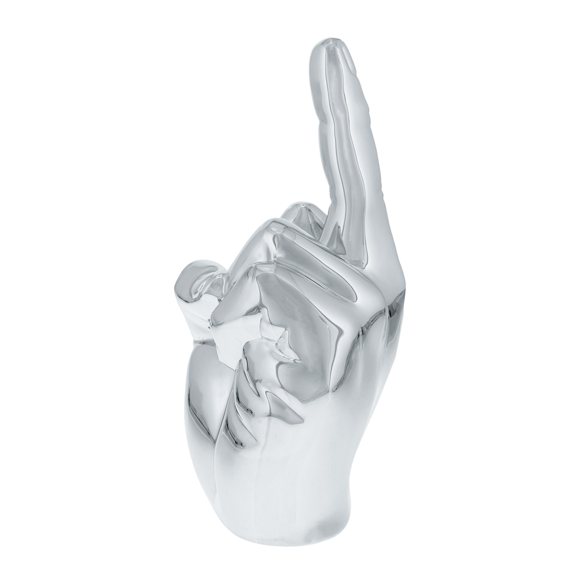 UNITED PACIFIC - 72054 : Finger Hood Ornament-Chrome