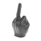 UNITED PACIFIC - 72055 : FINGER HOOD ORNAMENT-MATTE BLACK