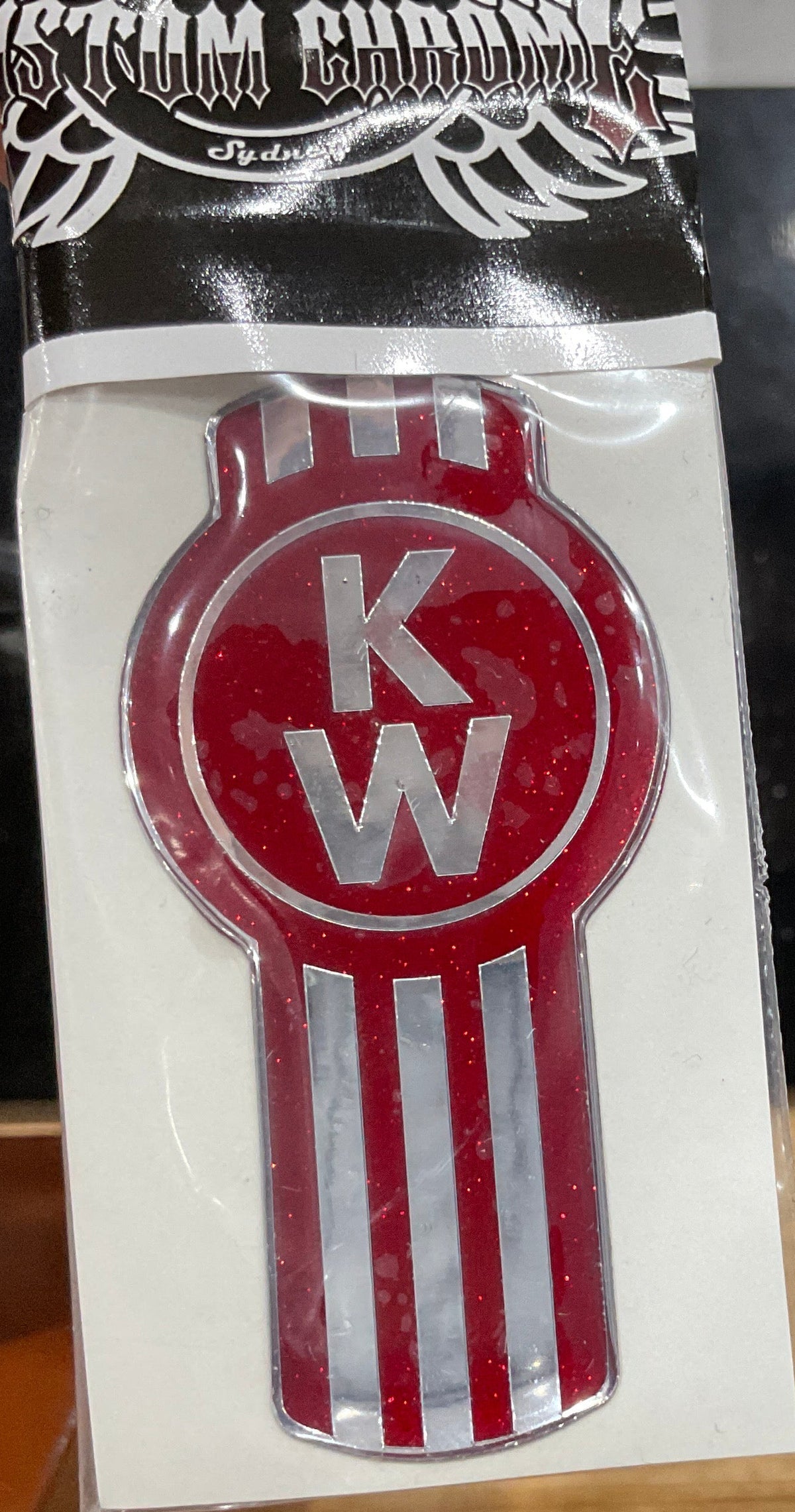 AACC - Kenworth New Style Red Emblem Skin 2.5”