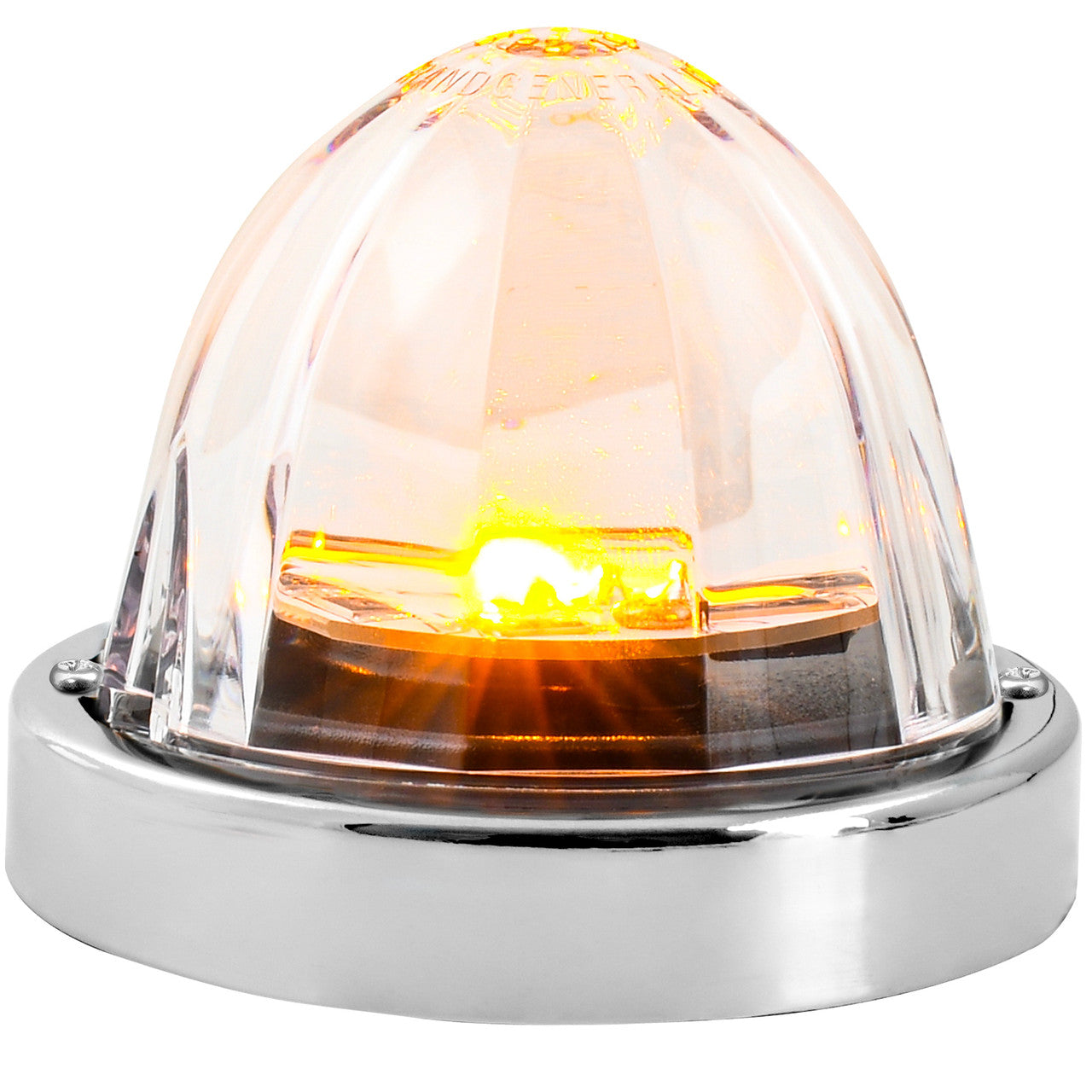 GRAND GENERAL - 81611 : Clear Amber Super Star Watermelon Surface Mount LED Sealed Light