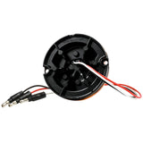 Grand General - 81652 : Red Lens/Red LED - Glass Lens Super Star Watermelon Surface Mount LED Sealed Light With Bezel