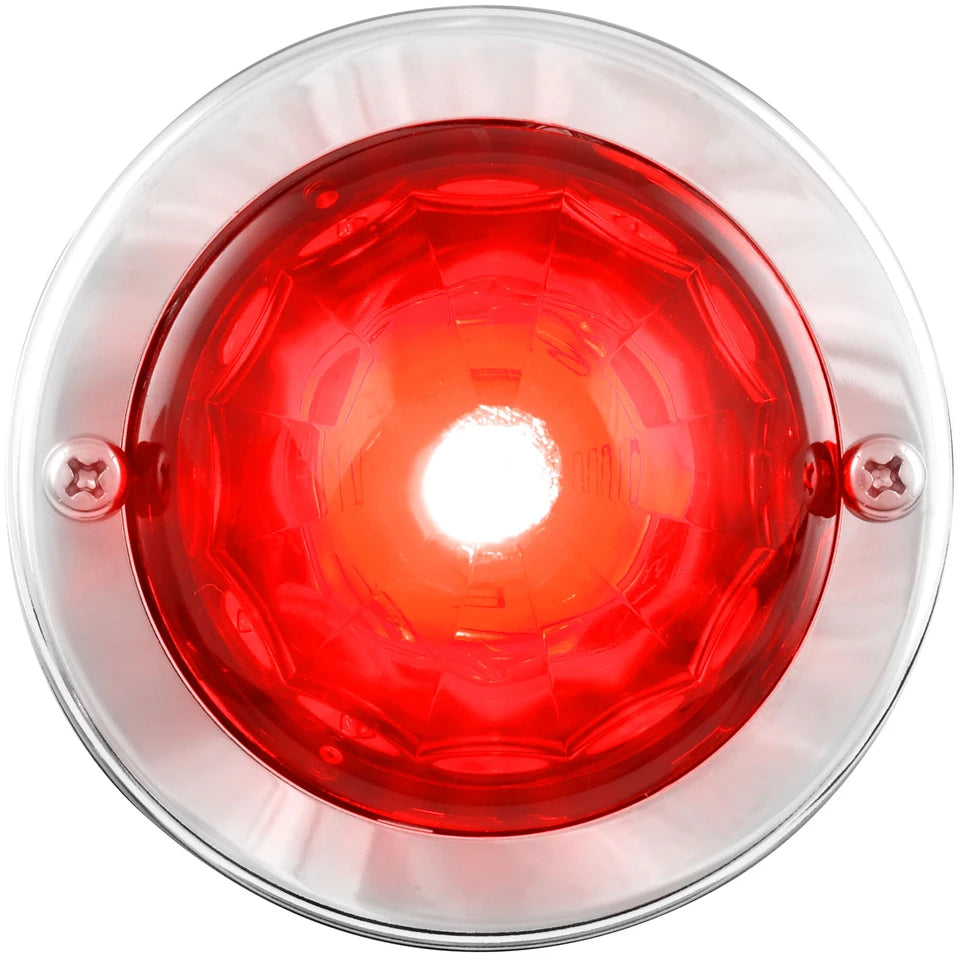 GG- 81662: Red Lens/Red LED - Mini Super Star Watermelon