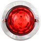 GG- 81662: Red Lens/Red LED - Mini Super Star Watermelon