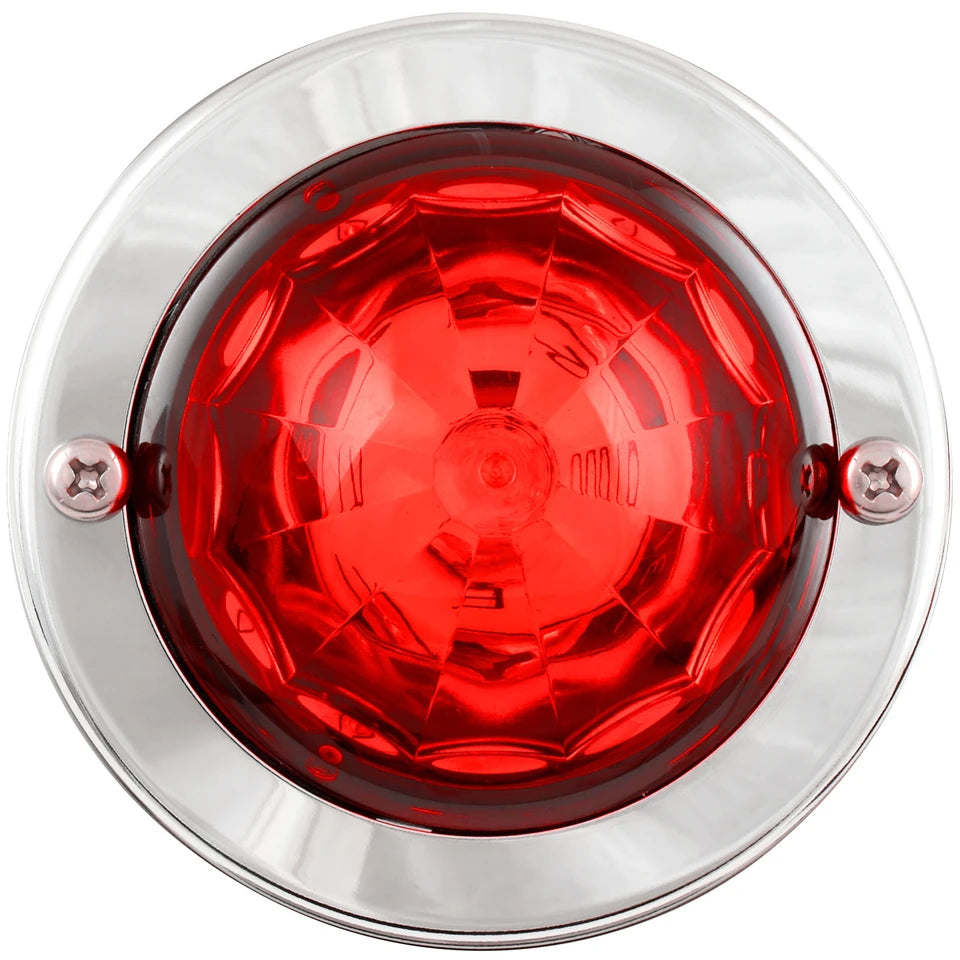 GG- 81662: Red Lens/Red LED - Mini Super Star Watermelon
