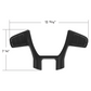 UP - 88192: Plastic Trim For United Pacific Your Grip Peterbilt 579/Kenworth T680 Steering Wheel - Black