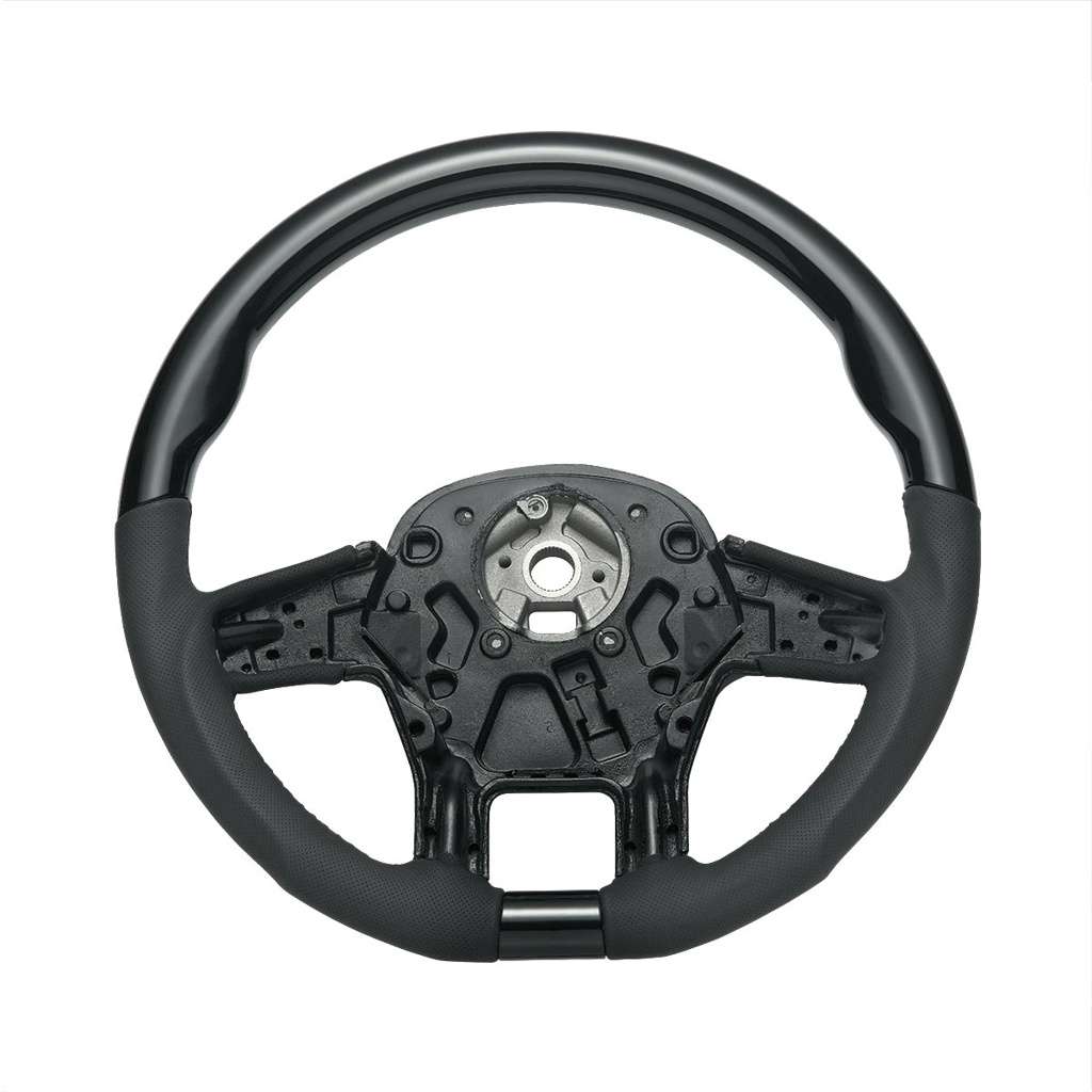 UP-88345: 18" Leather And Wood Steering Wheel For PB579/KWT680