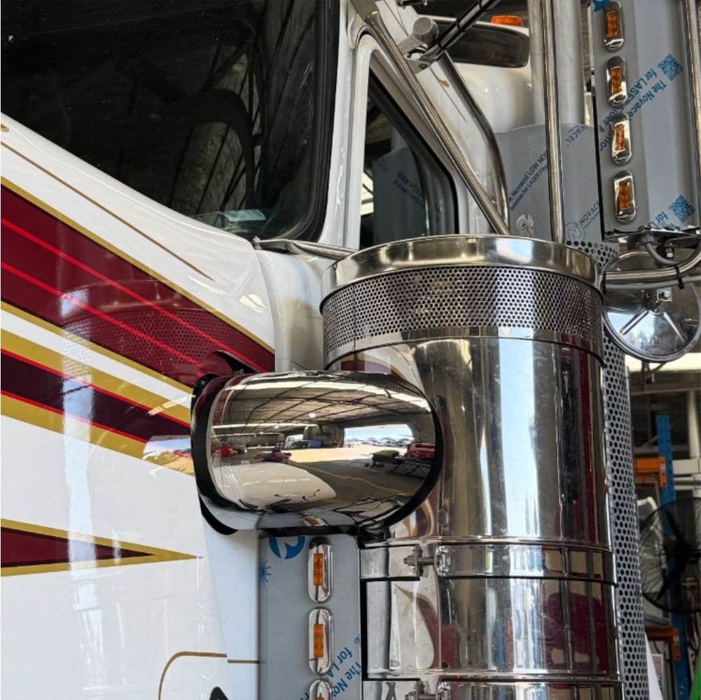AACC - Stainless Steel Intake Cover To Suit Kenworth