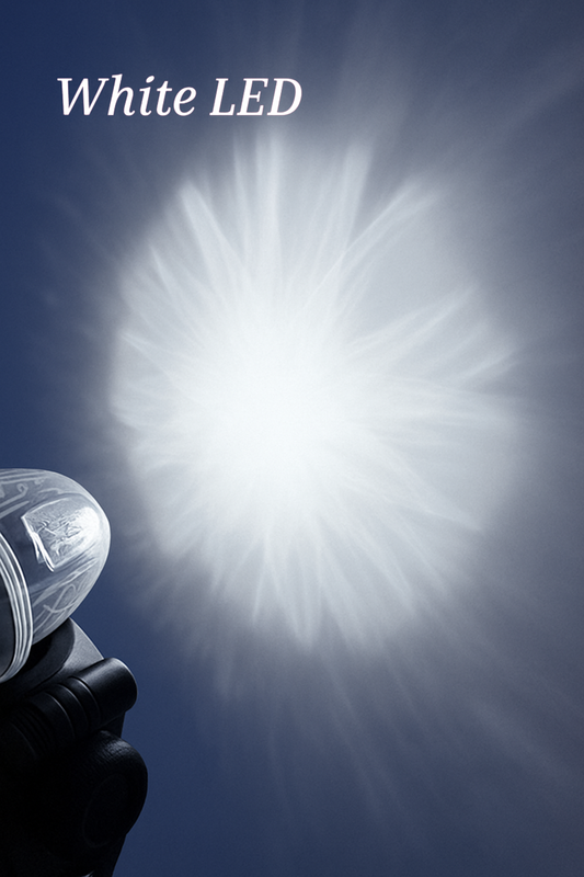 AACC-SAWB: White & Blue/Clear Lens LED Starlight Series Dual Colour Range