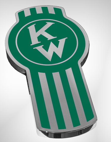 CK-EMKWO-778 : Kenworth Old Style Emblem Chrome / Green