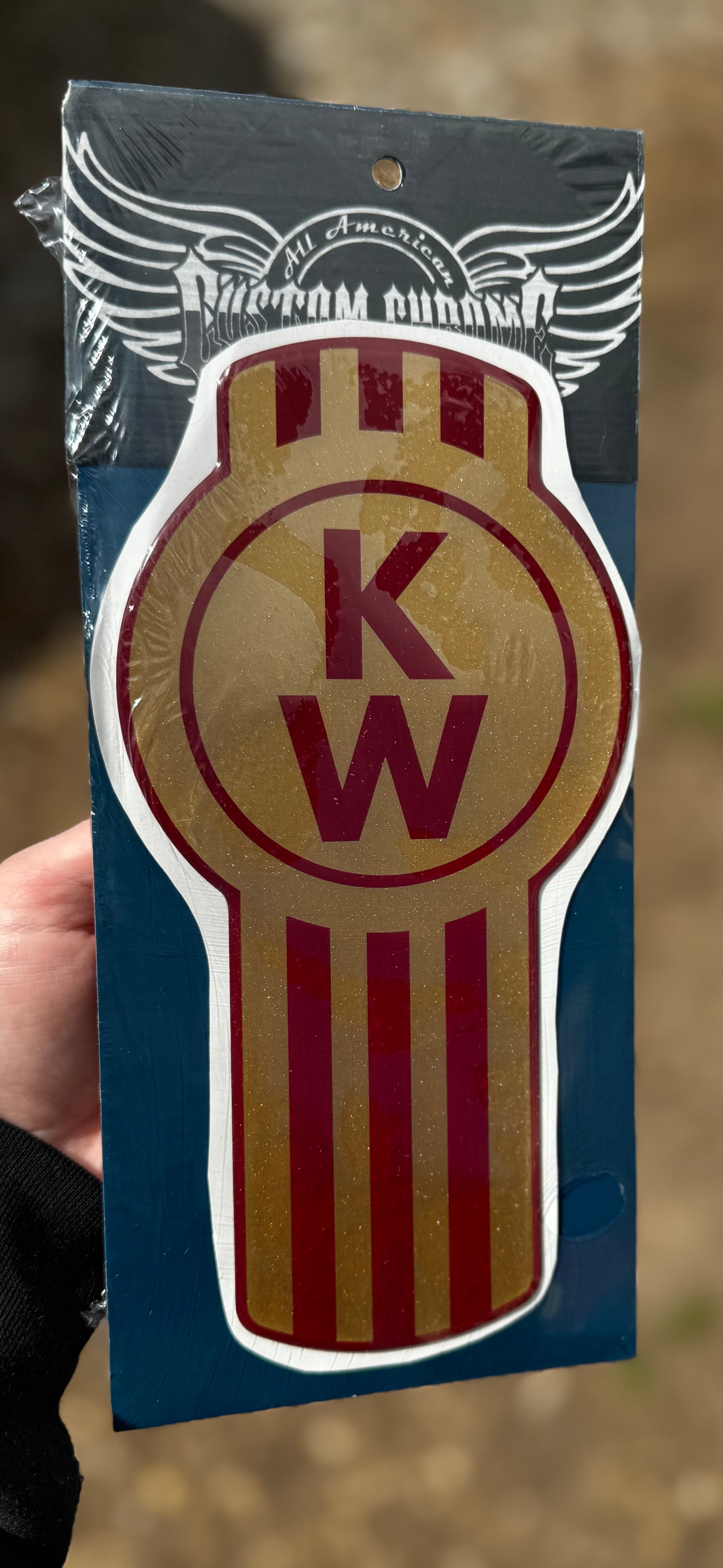 AACC - Kenworth New Style Gold/Burgandy Metallic Skin