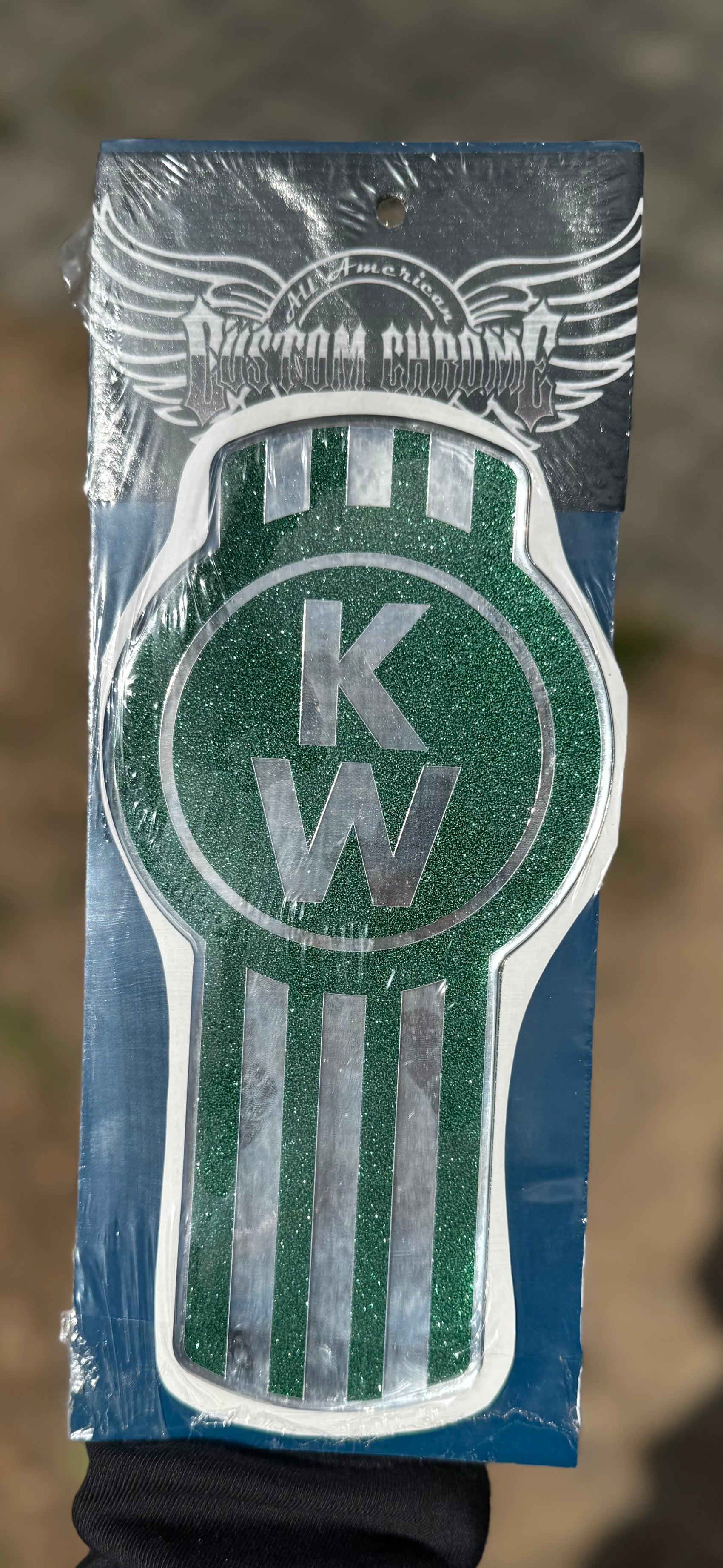 AACC - Kenworth New Style Metallic Emerald Green/chrome Skin