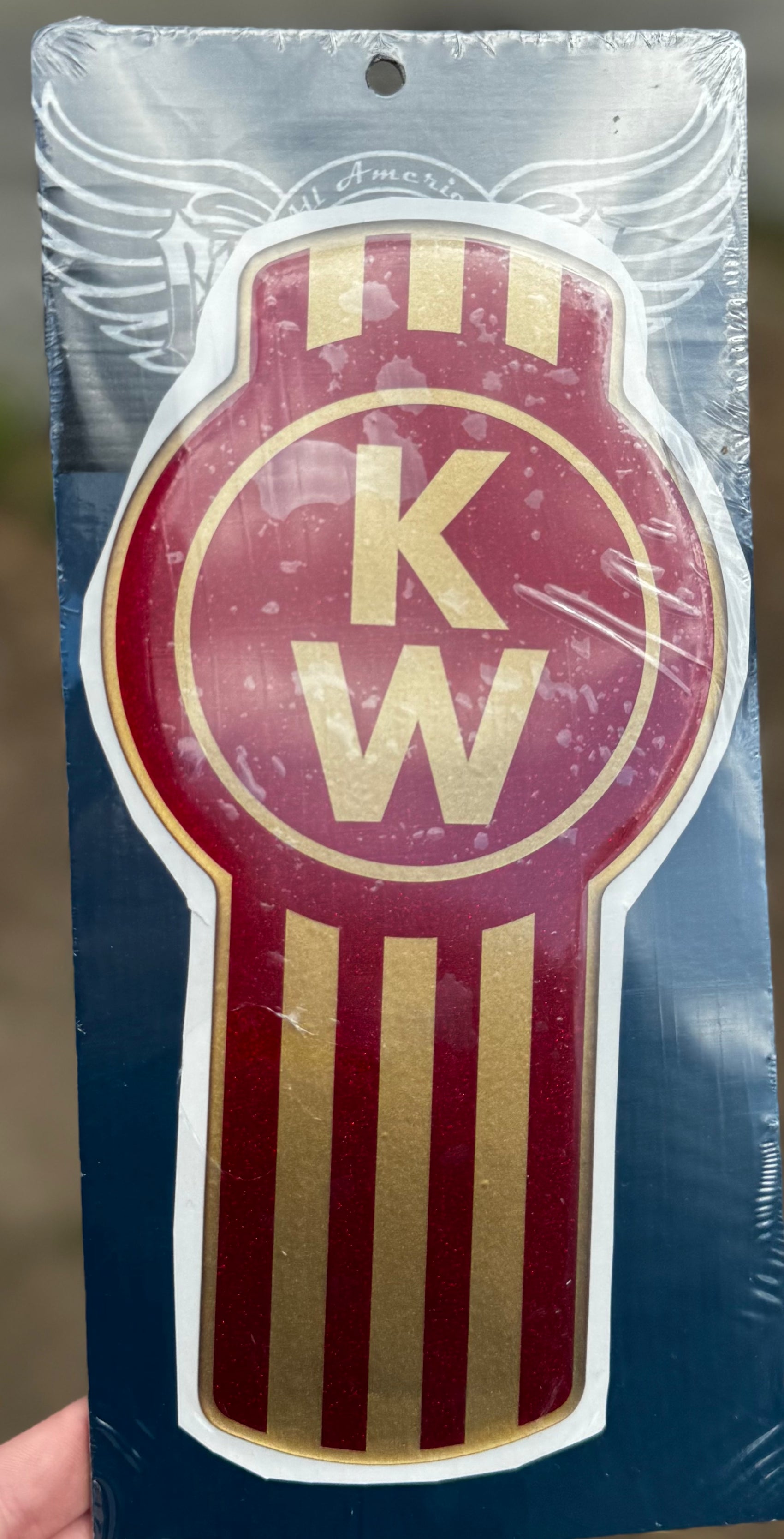 AACC - Kenworth New Style Burgandy/Gold Metallic Skin